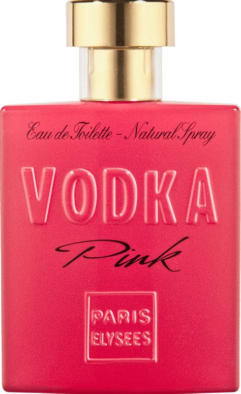 paris elysees vodka pink eau de toilette perfume feminino 100ml